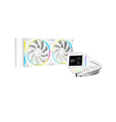 DeepCool LM240 WH 240mm ARGB Liquid CPU Cooler With Display